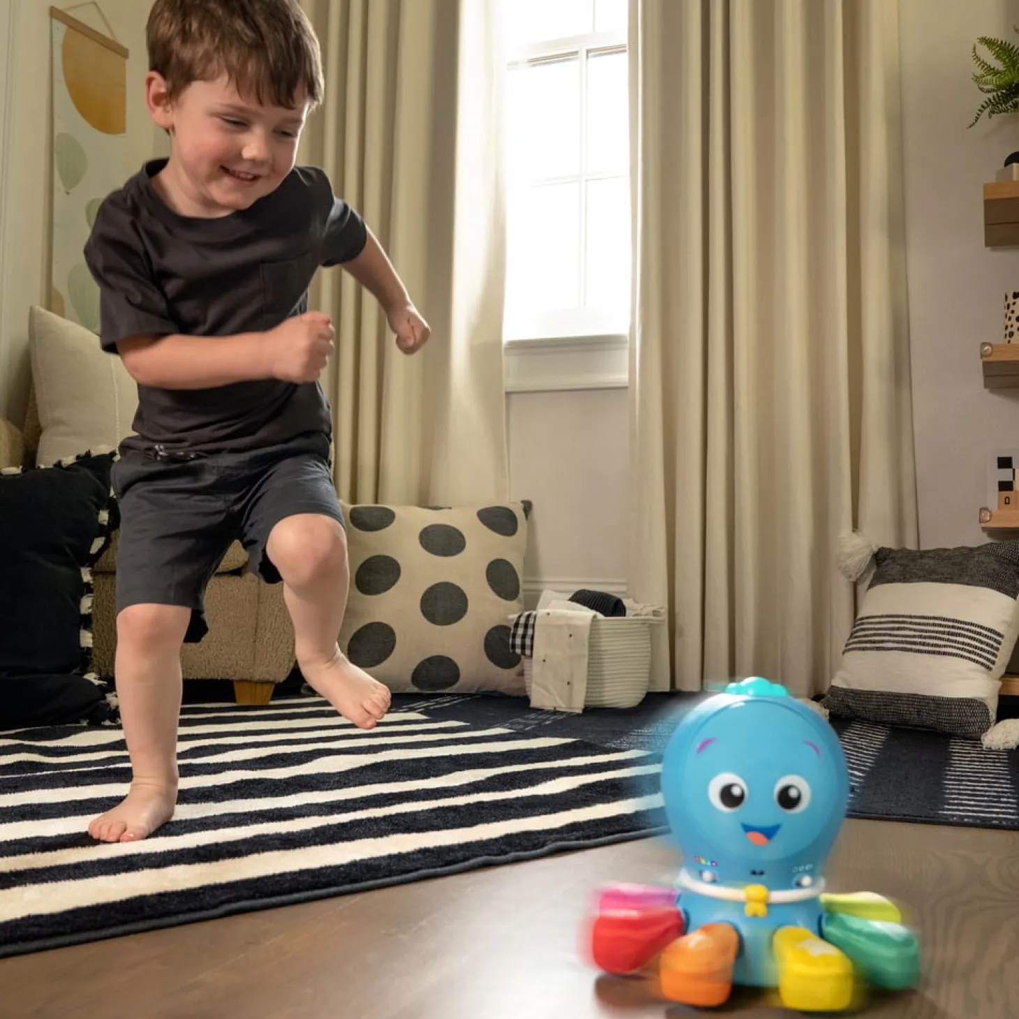 Baby Einstein Jouet de poursuite Opus le Poulpe Multicolore