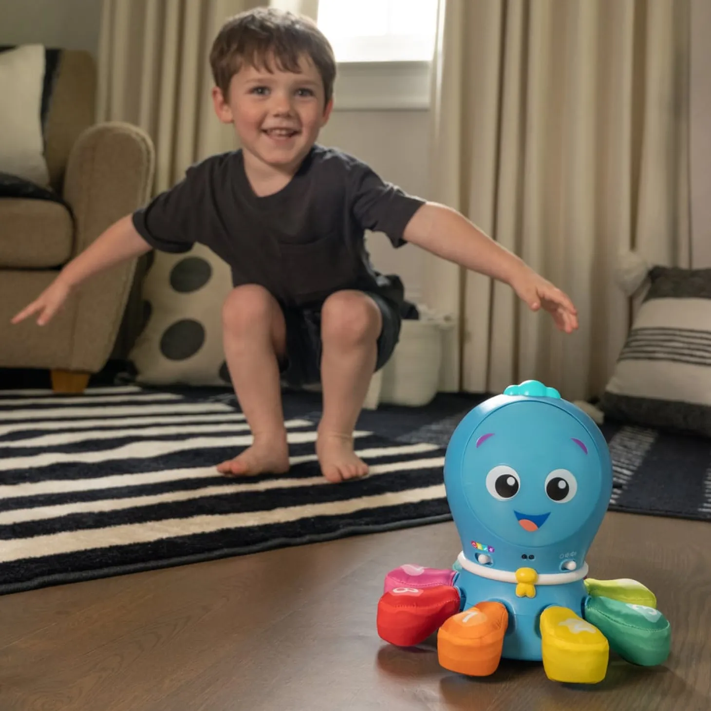 Baby Einstein Jouet de poursuite Opus le Poulpe Multicolore