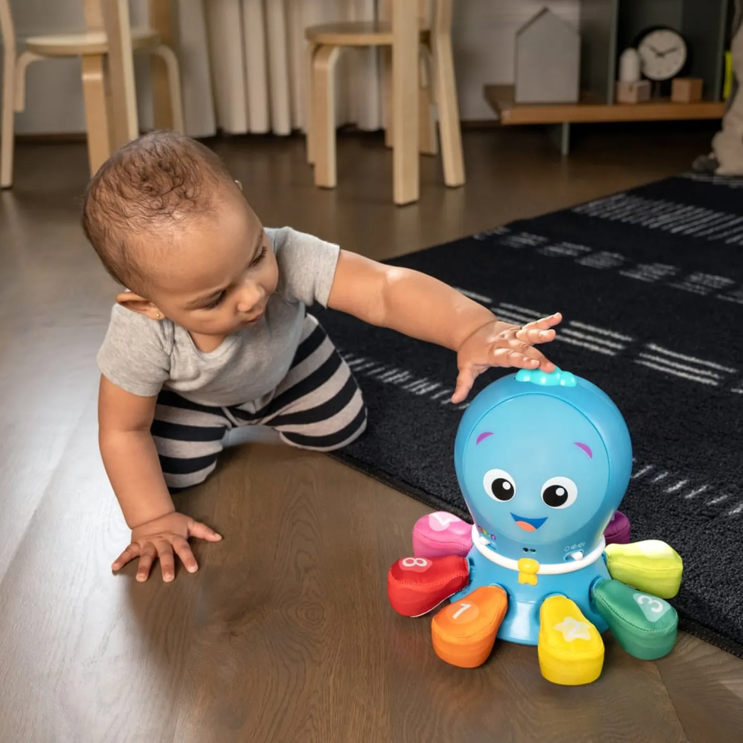 Baby Einstein Jouet de poursuite Opus le Poulpe Multicolore
