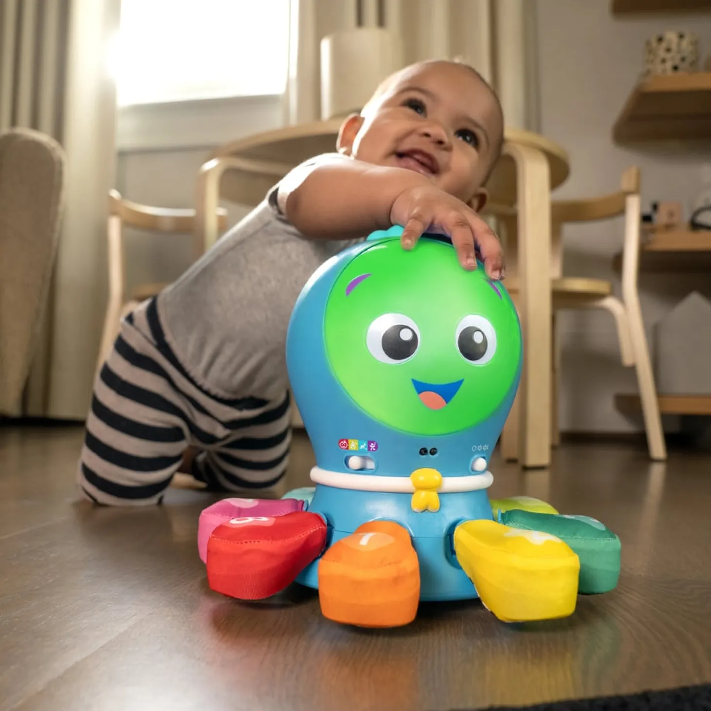 Baby Einstein Jouet de poursuite Opus le Poulpe Multicolore