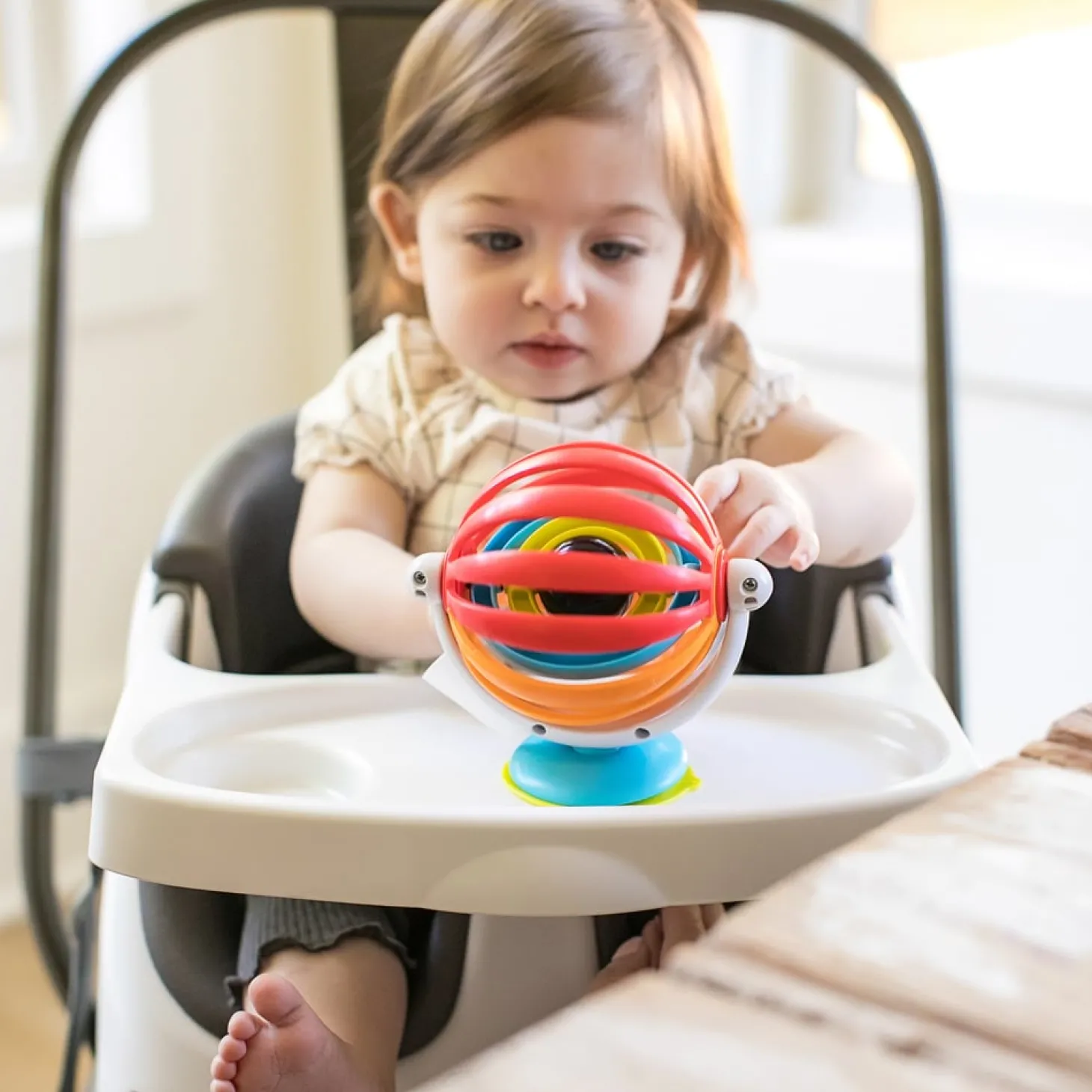 Baby Einstein Jouet à ventouse Sticky Spinner