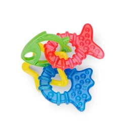 Baby Einstein Set 4 anneaux de dentition Cool Critters Multicolore