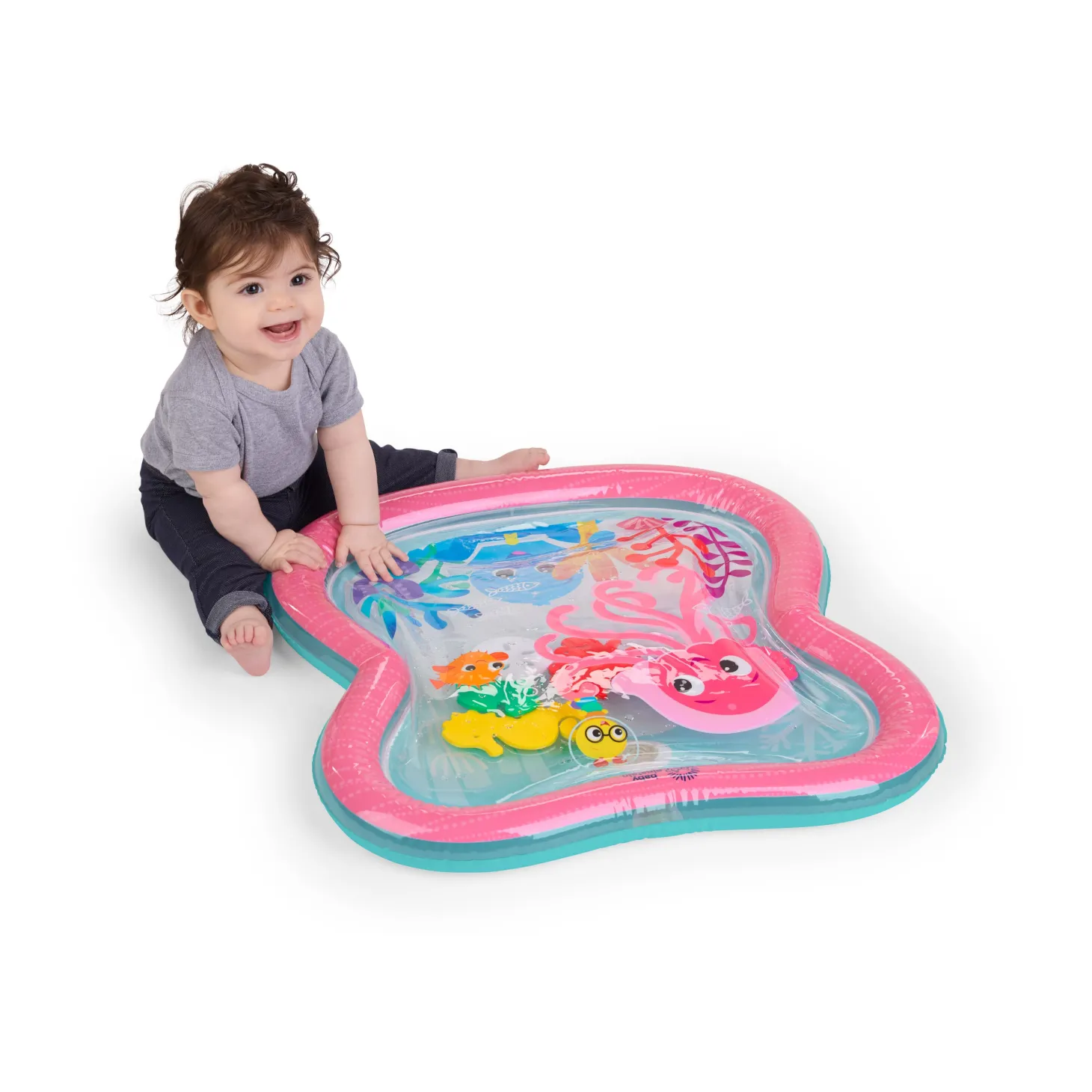Baby Einstein Tapis d'eau Océan Rose
