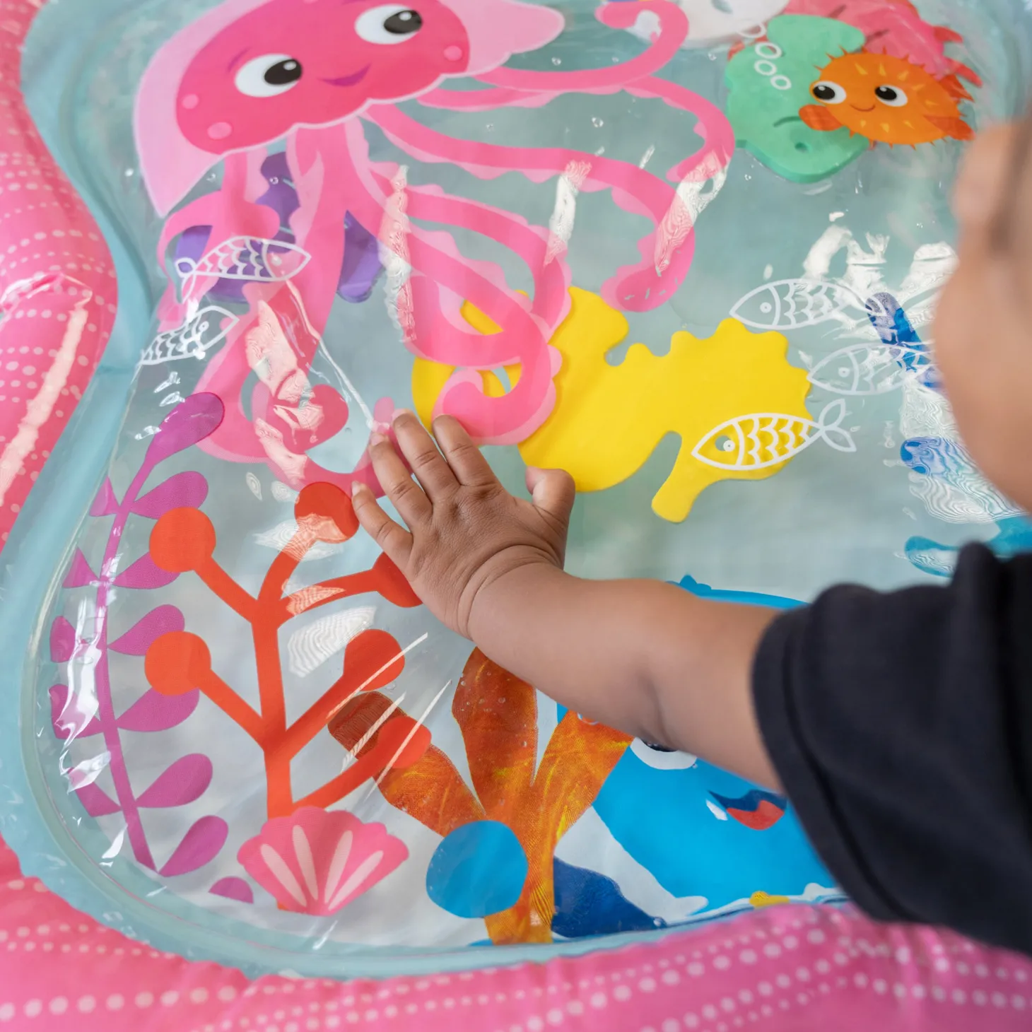 Baby Einstein Tapis d'eau Océan Rose