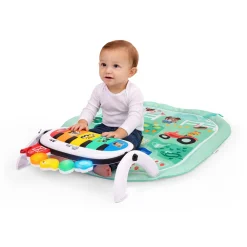 Baby Einstein Tapis d'éveil 4-en-1 Kickin’ Tunes Musical Meadow Vert