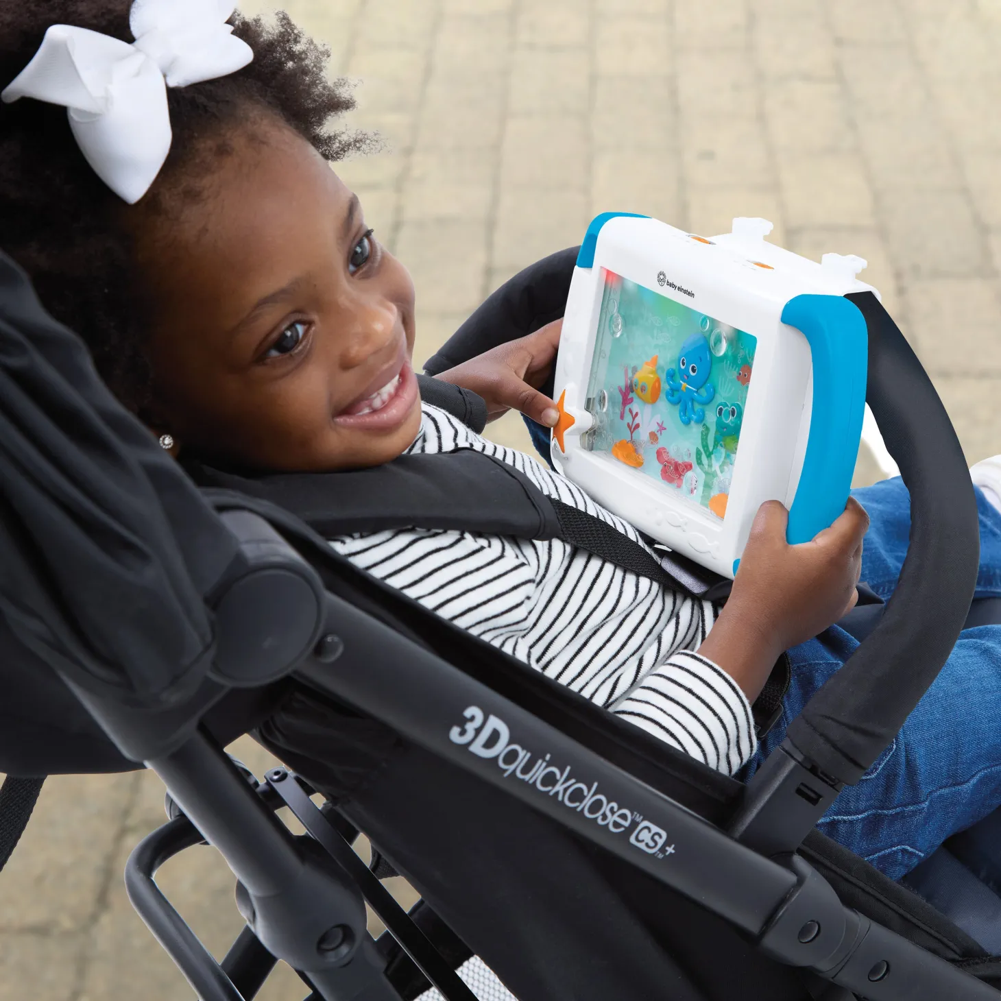 Baby Einstein Veilleuse portable On-the-Go Sea Dreams Bleu