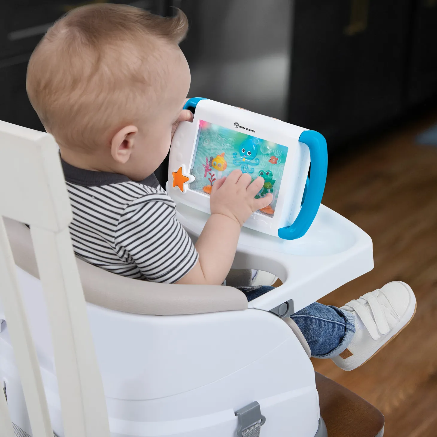 Baby Einstein Veilleuse portable On-the-Go Sea Dreams Bleu