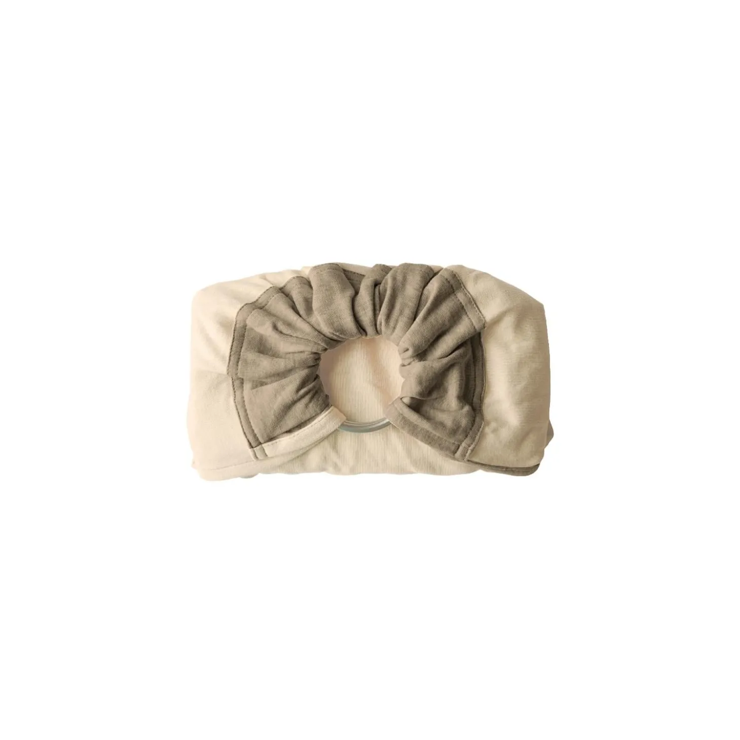 Babylonia Baby Carriers Écharpe de Portage Sans Noeud Tricot-Sling Latte Macchiato