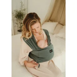 Babylonia Baby Carriers                    Echarpe de portage extensible Tricot Easy    Dark Grey
