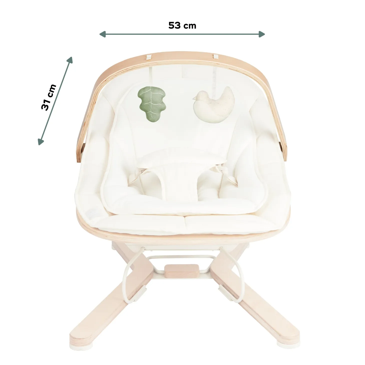 Babymoov Arche de Jeux Transat Swoon Flow Multicolore