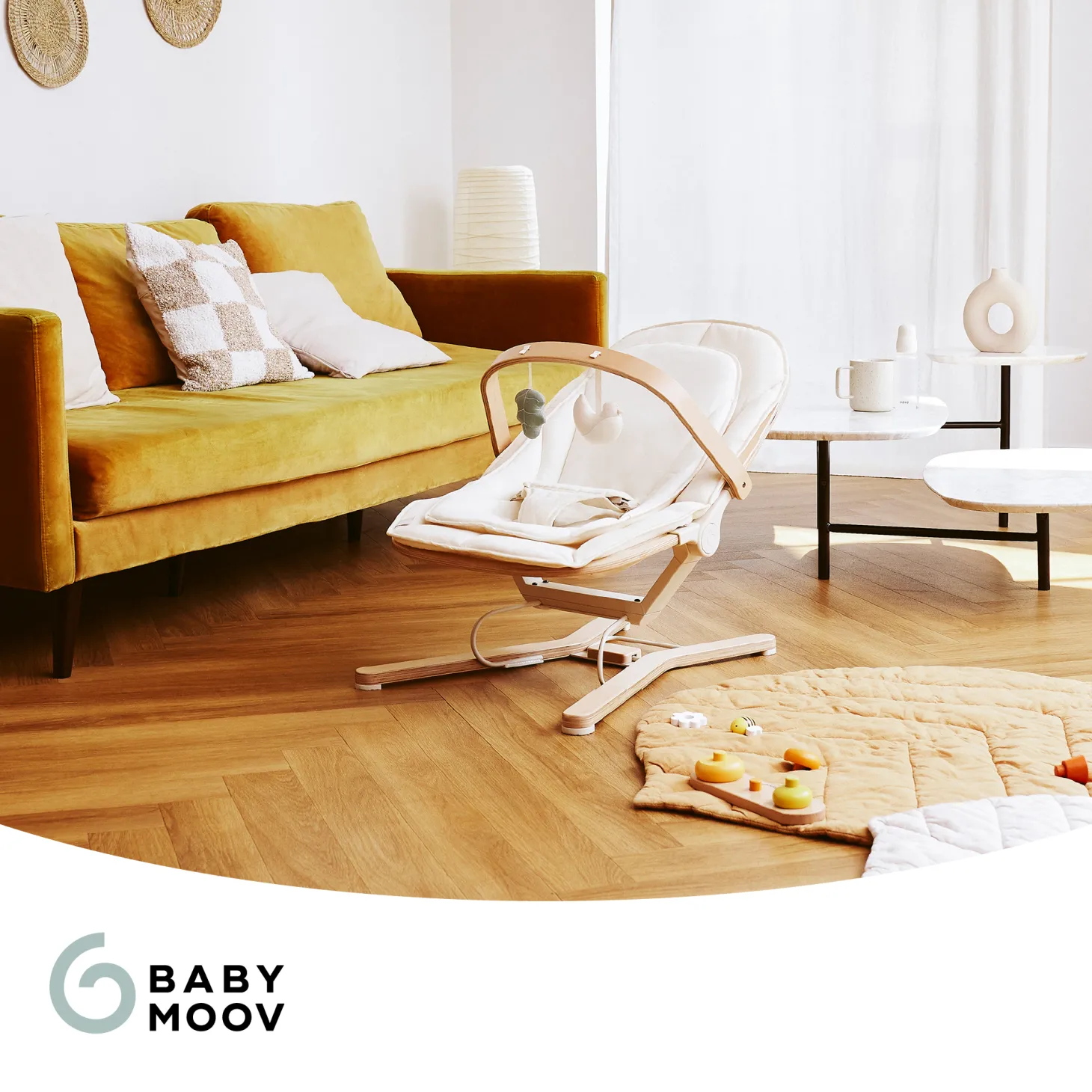 Babymoov Arche de Jeux Transat Swoon Flow Multicolore