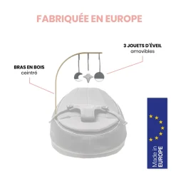 Babymoov                    Arche d'éveil en bois pour Doomoo Seat'n Swing