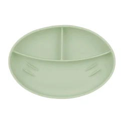 Babymoov Assiette Compartimentée Green