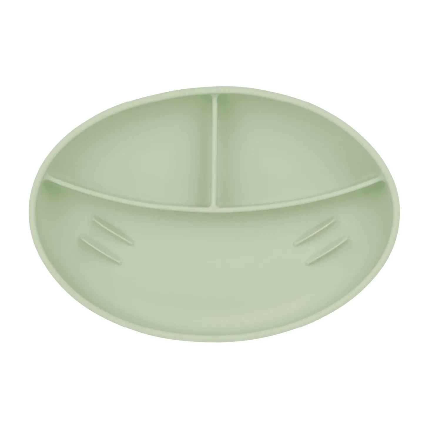 Babymoov Assiette Compartimentée Green