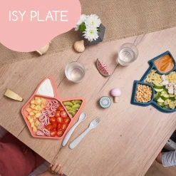 Babymoov                    Assiette Isy en silicone    Orange