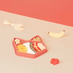 Babymoov                    Assiette Isy en silicone    Orange