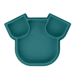Babymoov Assiette Isy en silicone Bleu