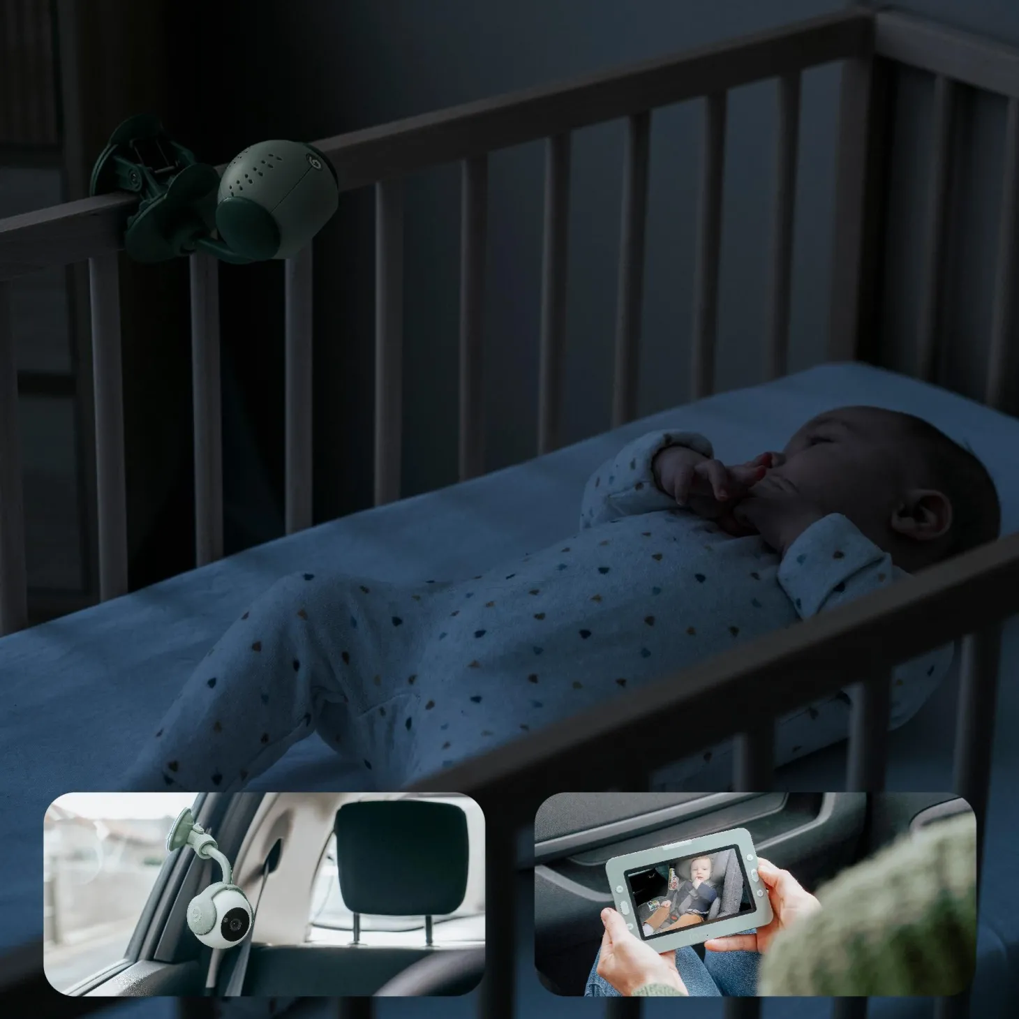 Babymoov Babyphone video yoo go+ hd Vert