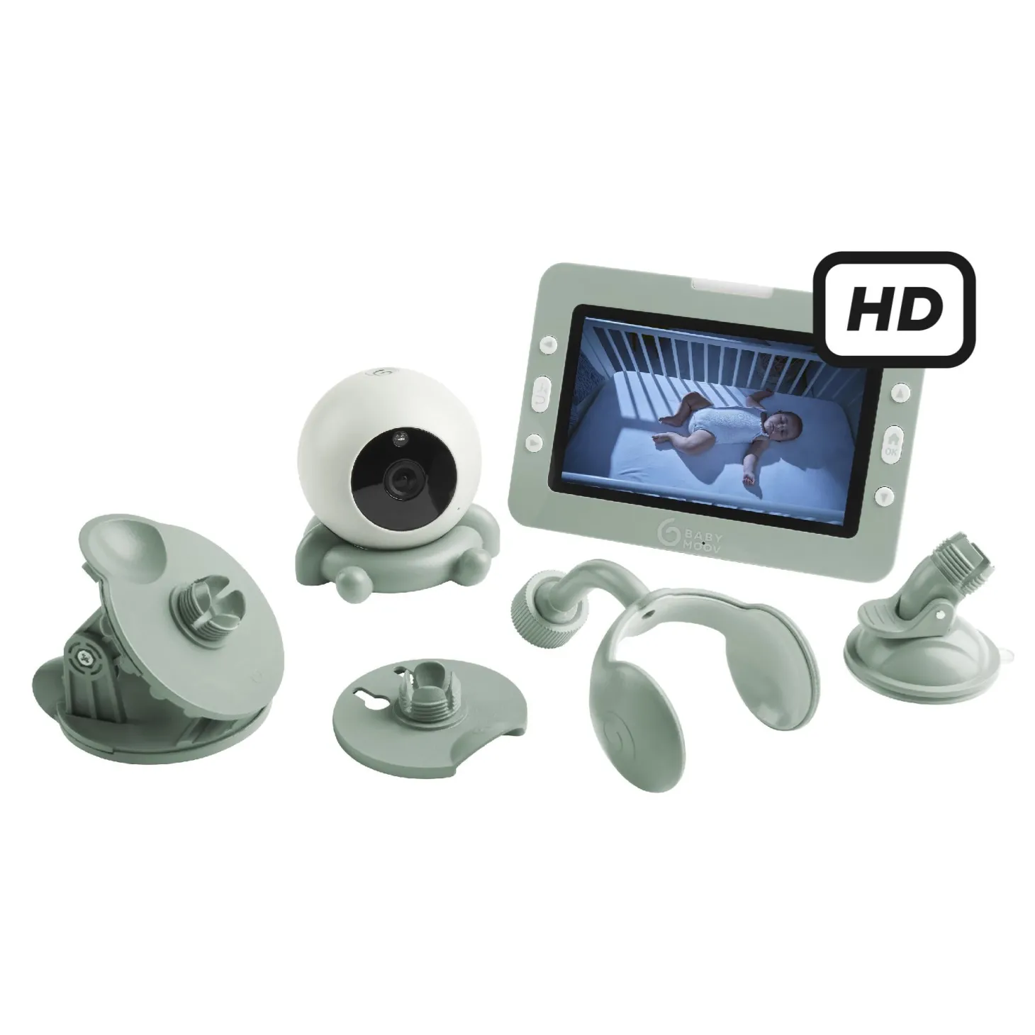 Babymoov Babyphone video yoo go+ hd Vert