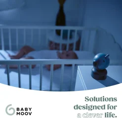 Babymoov                    Babyphone vidéo yoo master + hd    Bleu