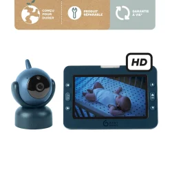 Babymoov                    Babyphone vidéo yoo master + hd    Bleu