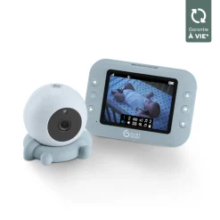 Babymoov Babyphone vidéo Yoo Roll Bleu