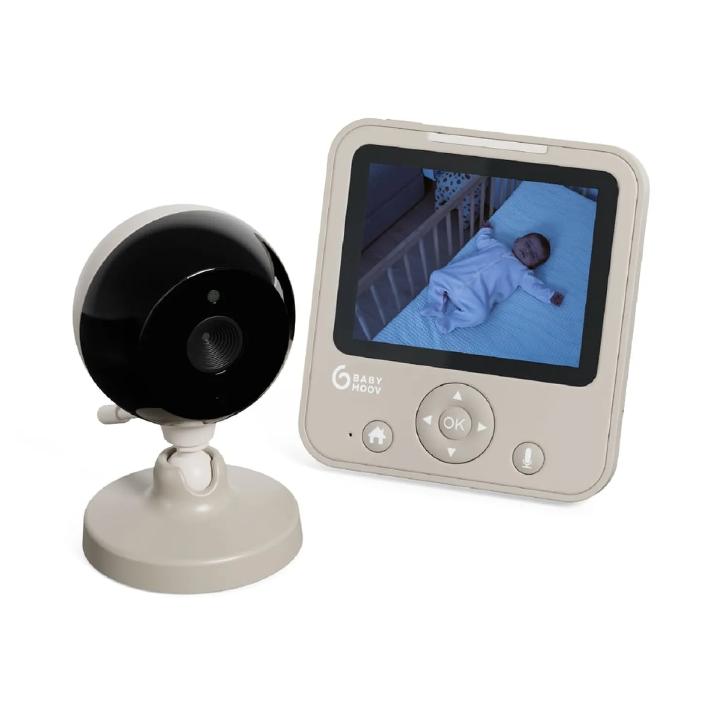 Babymoov Babyphone vidéo Yoo Start Gris