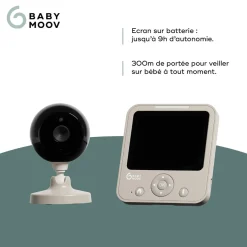 Babymoov                    Babyphone vidéo Yoo Start    Gris