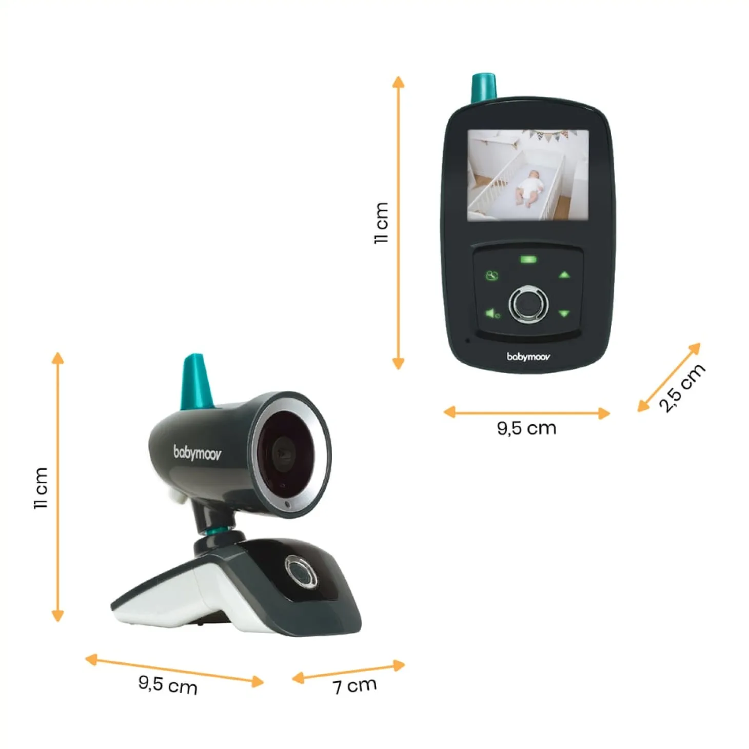 Babymoov Babyphone vidéo Yoo-Travel