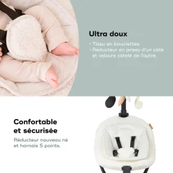 Babymoov                    Balancelle Swoon Evolution    curl white