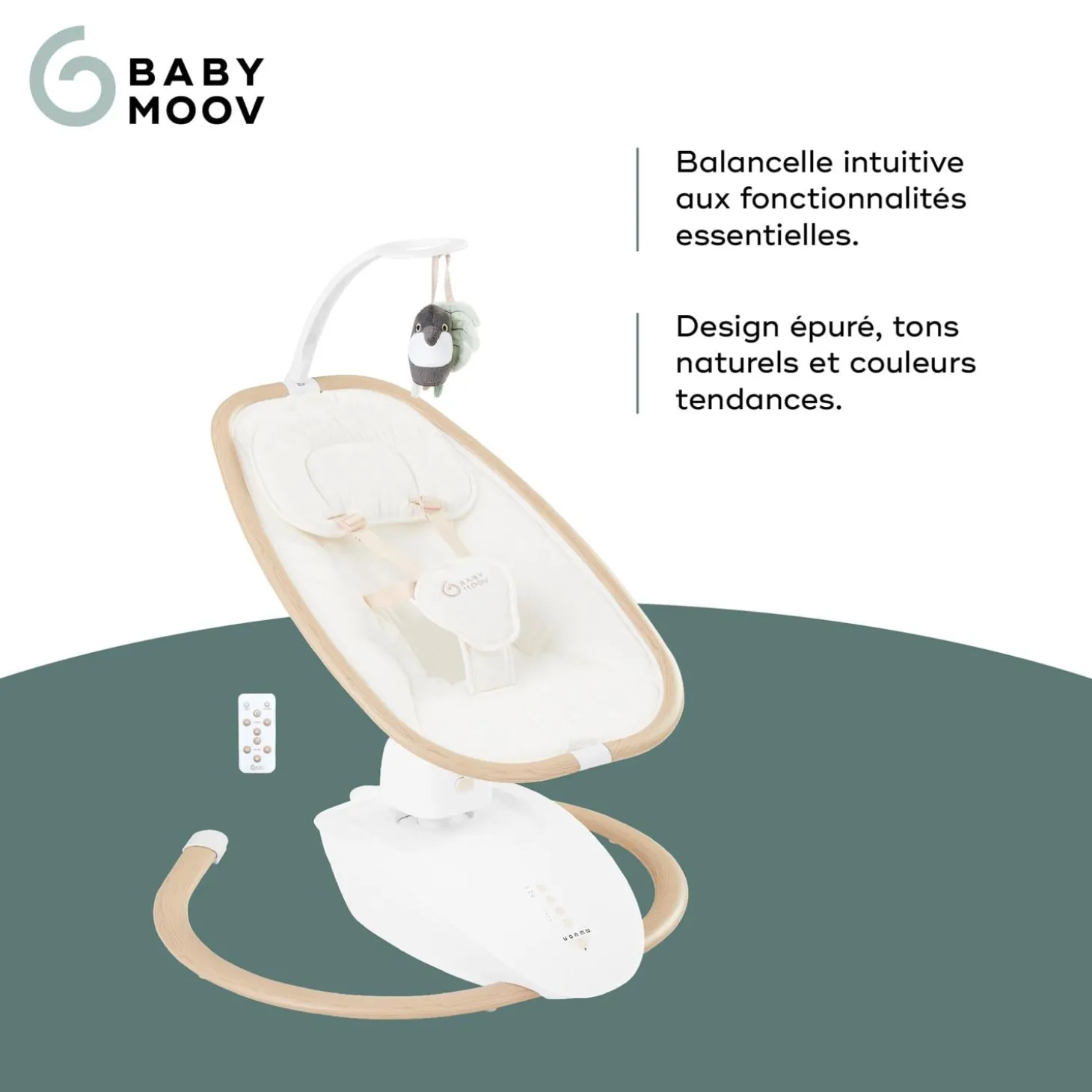 Babymoov Balancelle swoon hoop Sable
