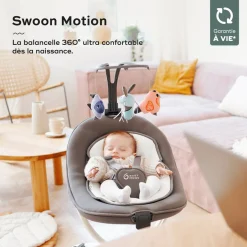 Babymoov                    Balancelle Swoon Motion    Gris