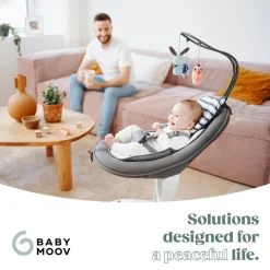 Babymoov                    Balancelle Swoon Motion    Gris
