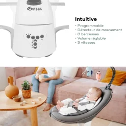 Babymoov                    Balancelle Swoon Motion    Gris