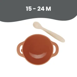 Babymoov                    Bol + cuillère Tast'Isy    Orange