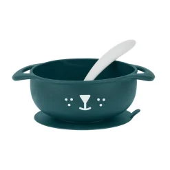 Babymoov                    Bol + cuillère Tast'Isy    Bleu