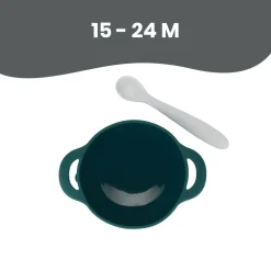 Babymoov Bol + cuillère Tast'Isy Bleu