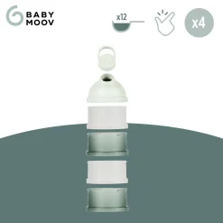 Babymoov                    Boîte doseuse Babydose    Vert Mineral