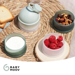 Babymoov                    Boîte doseuse Babydose    Vert Mineral