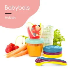 Babymoov                    Boîtes de conservation Babybols    Multicolore