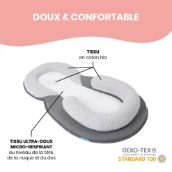Babymoov                    Cale bébé ergonomique Cosydream    Gris