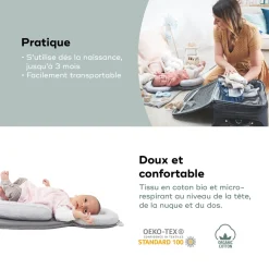 Babymoov                    Cale bébé ergonomique Cosydream    Gris