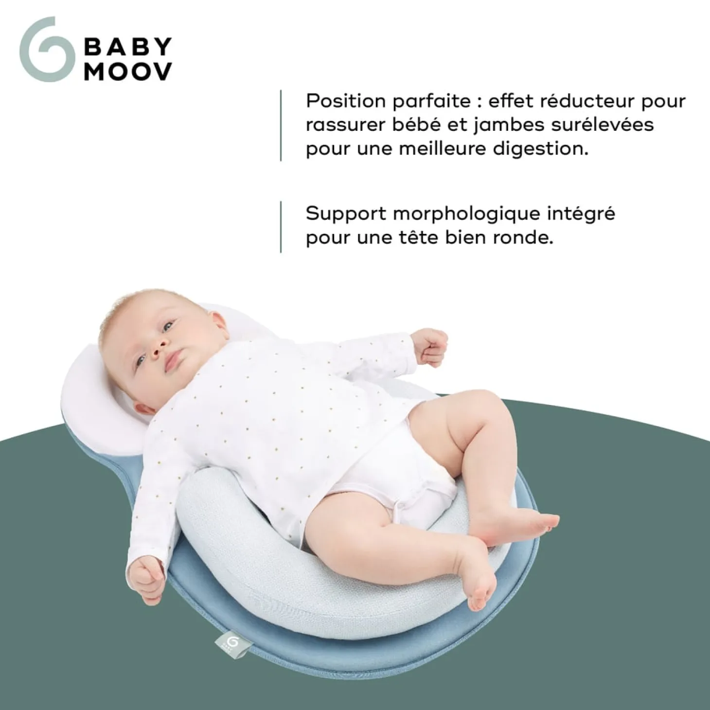 Babymoov Cale bébé ergonomique Cosydream Bleu mozaic