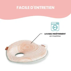 Babymoov                    Cale tête Lovenest Natural Care    Ocre/Blanc
