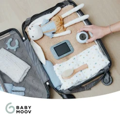Babymoov Caméra additionnelle pour babyphone Yoo Roll Bleu
