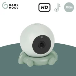 Babymoov Caméra Additionnelle Yoo Go plus HD Vert, Blanc
