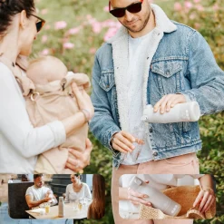 Babymoov Chauffe biberon nomade Moov & Feed Beige