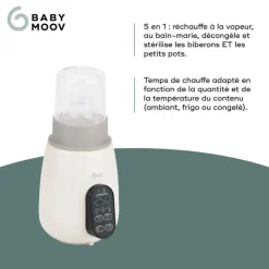 Babymoov Chauffe-Biberon Nutrismart+ Mineral Beige