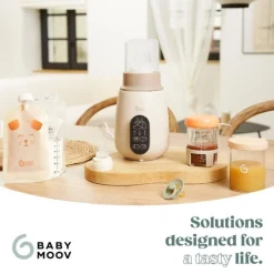 Babymoov Chauffe-Biberon Nutrismart+ Mineral Beige