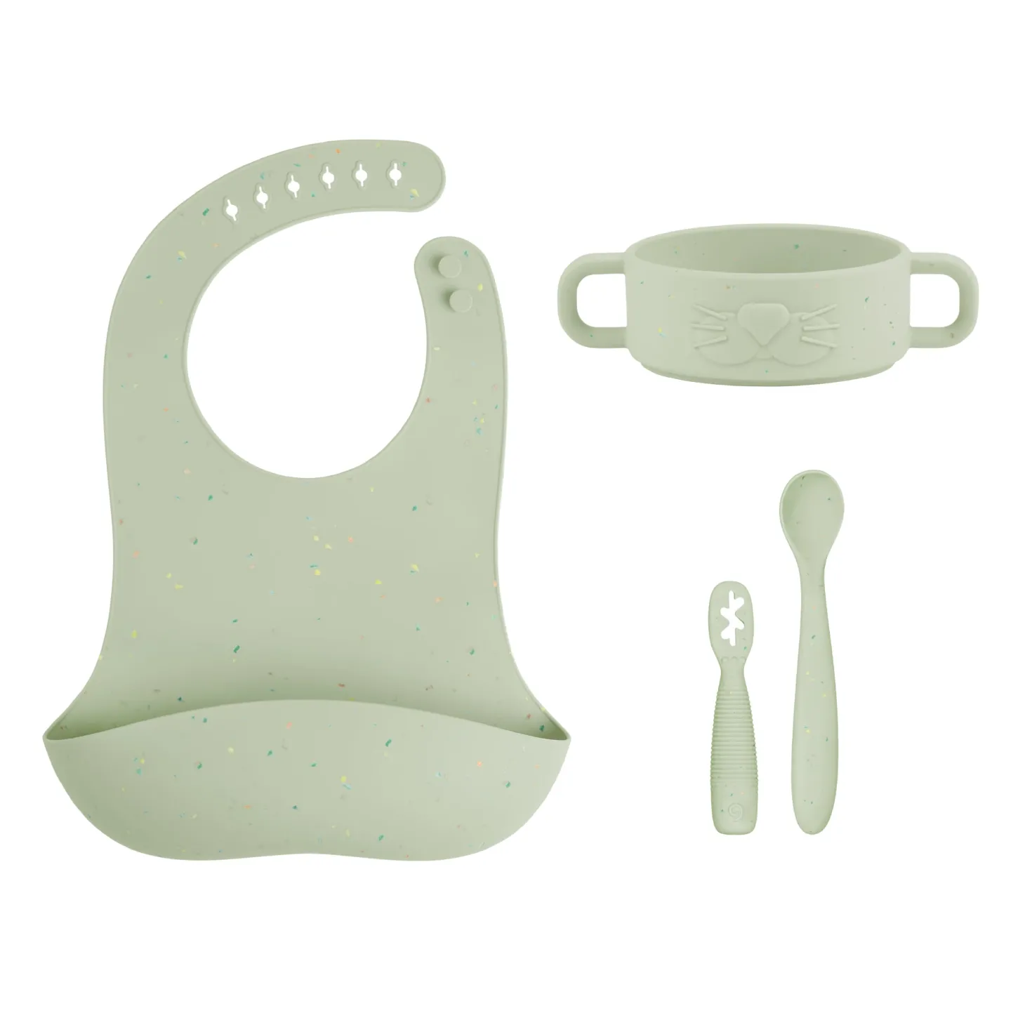 Babymoov Coffret Premiers Repas Mini Arty Vert